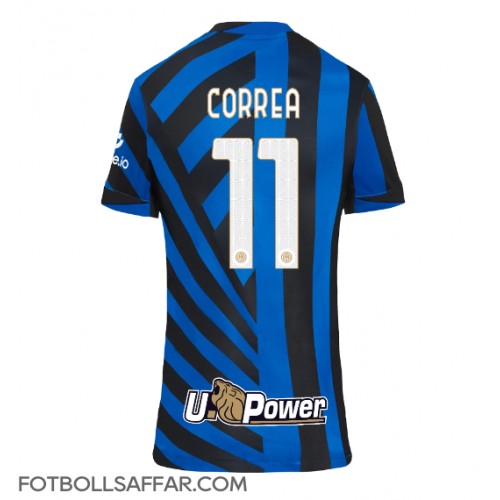 Inter Milan Joaquin Correa #11 Hemmatröja Dam 2024-25 Kortärmad